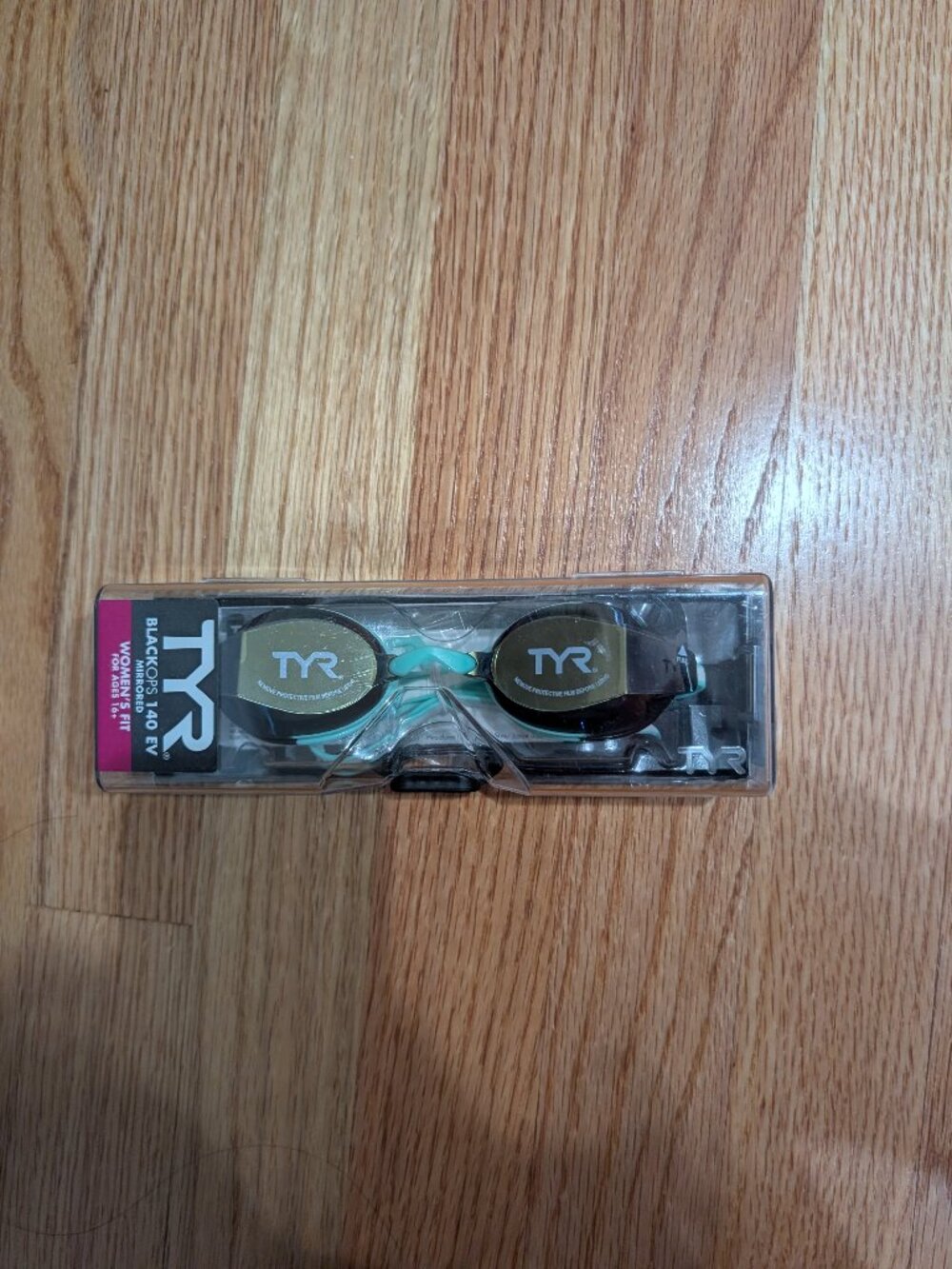 TYR WOMEN'S GOGGLES TEAL